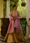 Sunehri Humsafar Lehenga