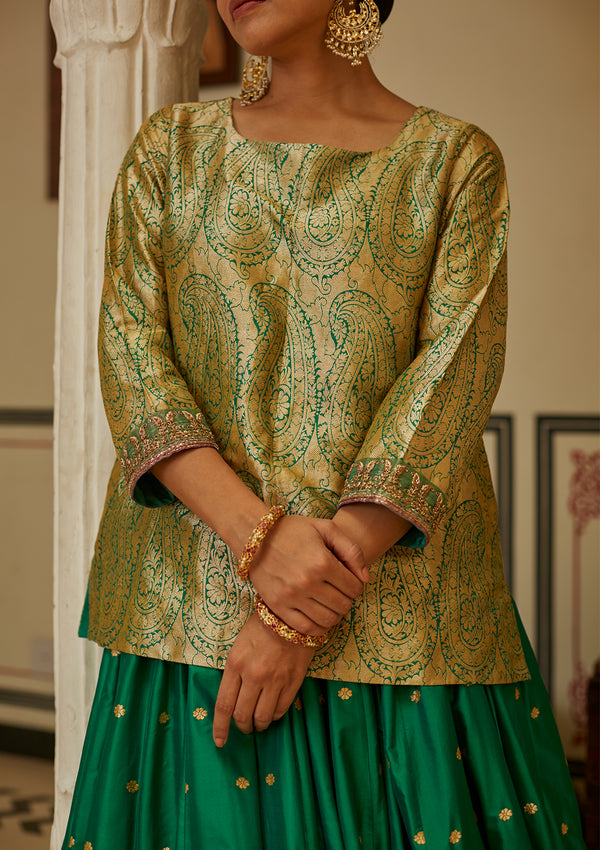 Panna Boteh Kurti