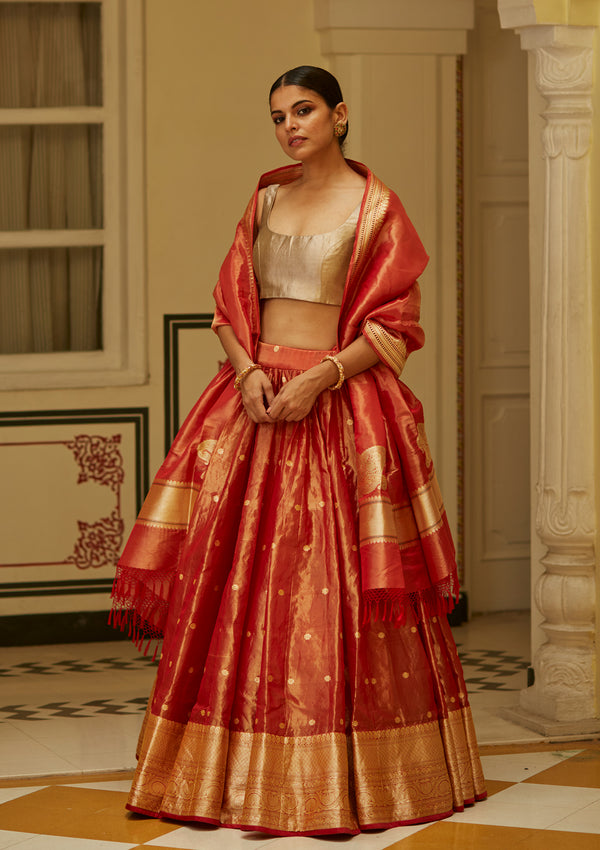Sindoori Shadmani Lehenga