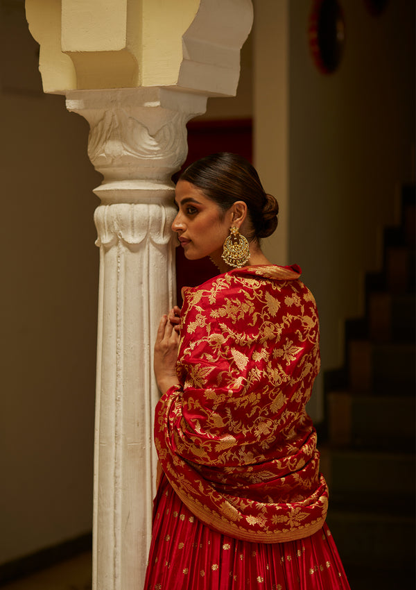 Sindoori Tehvaar Lehenga