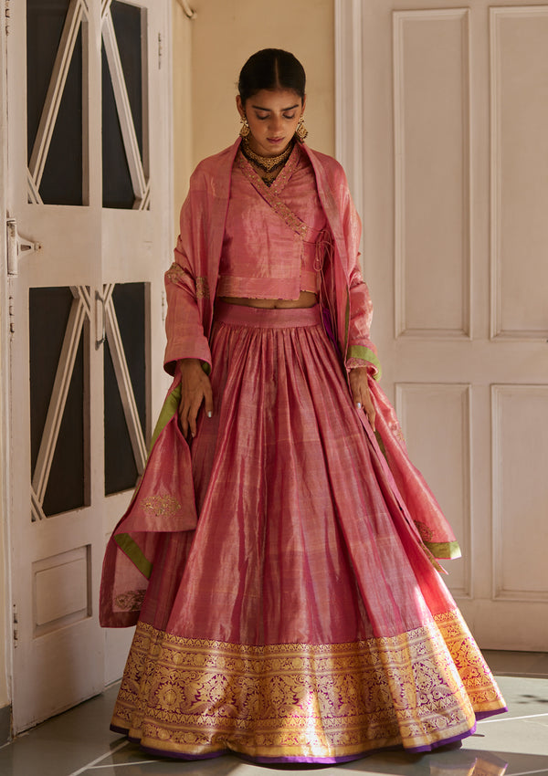 Kamal Tissue Lehenga