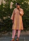 Narangi Tissue Kurta