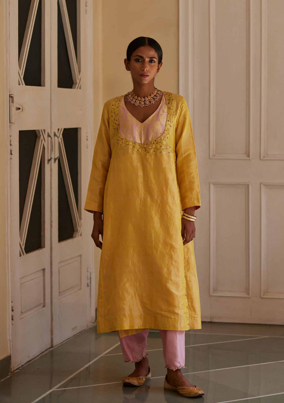 Nargis Tissue Kurta