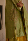Pista Tissue Kurta