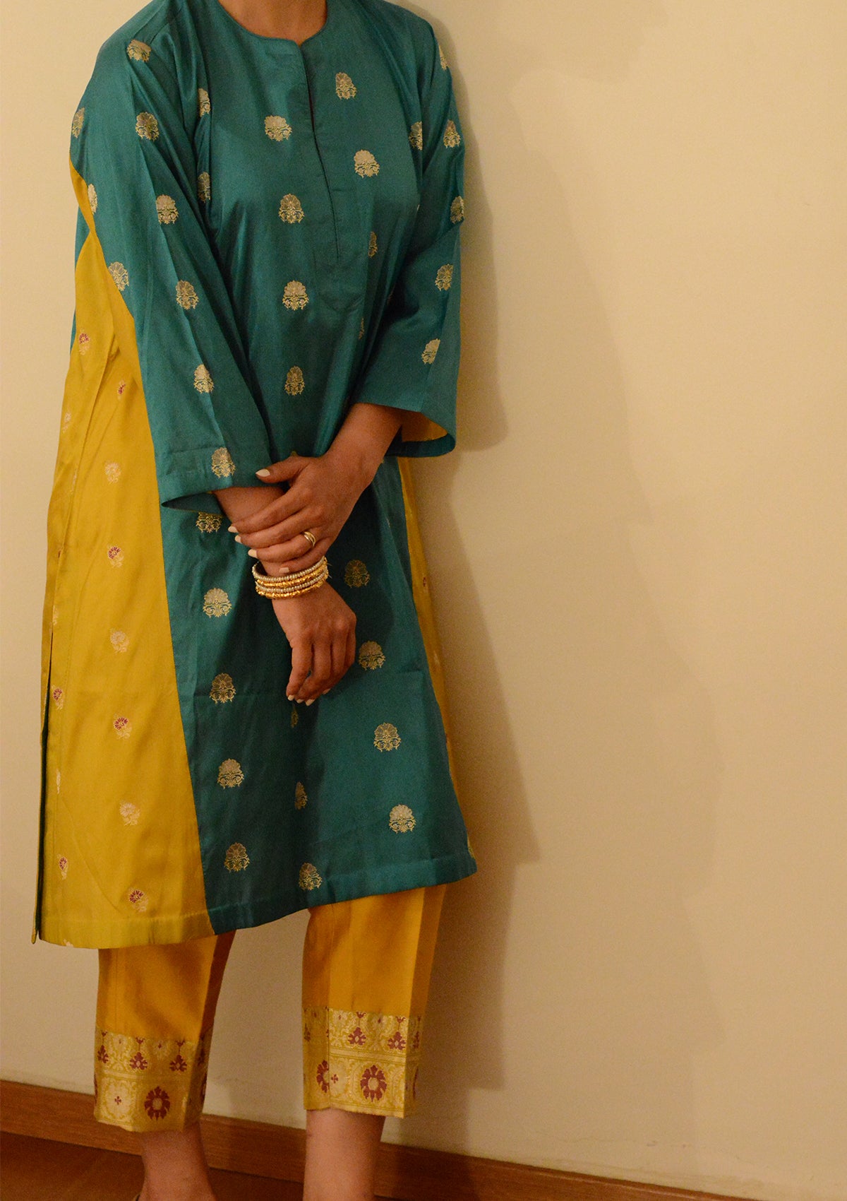 Firoza Basant Kurta