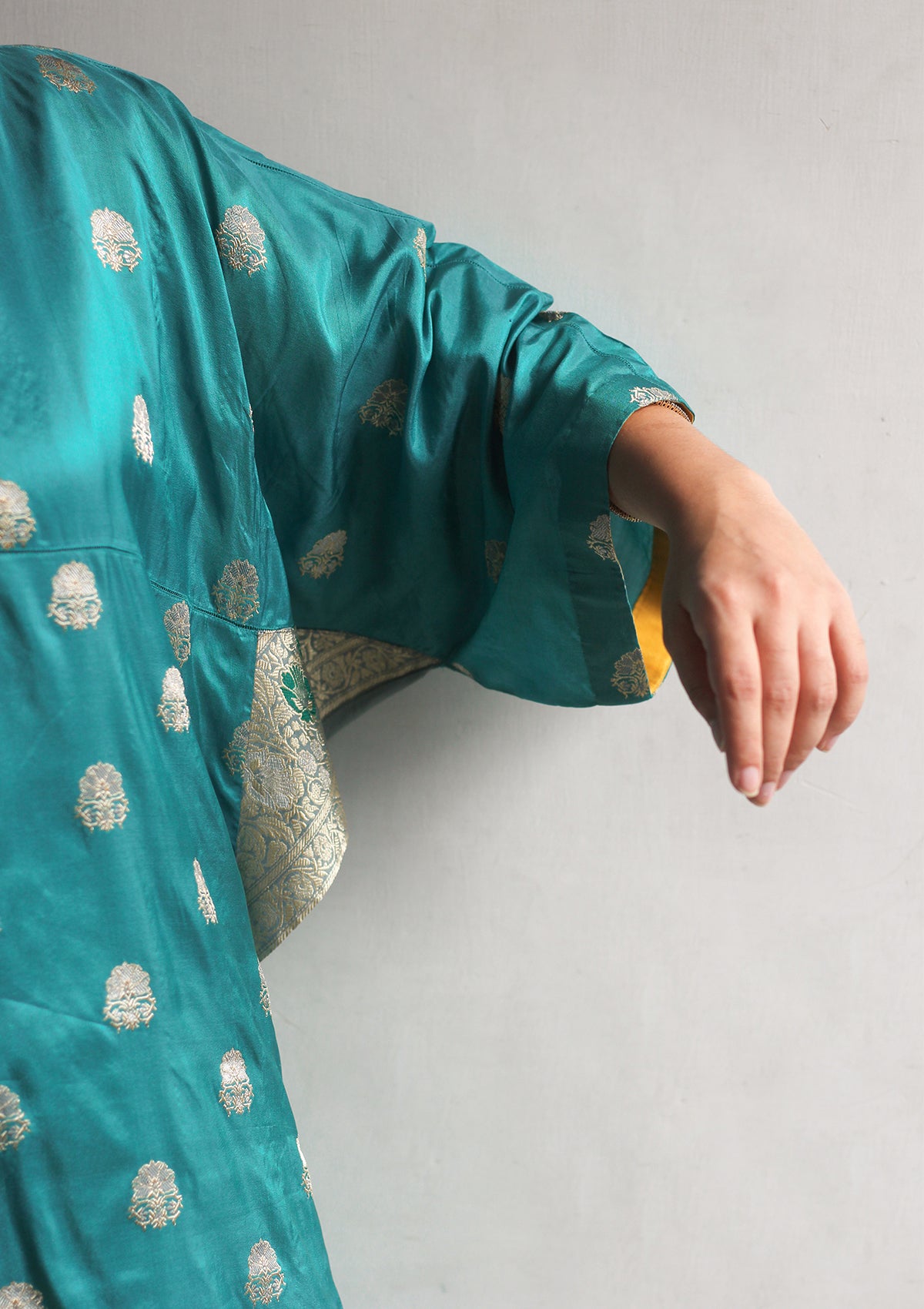 Firoza Panel Kurta
