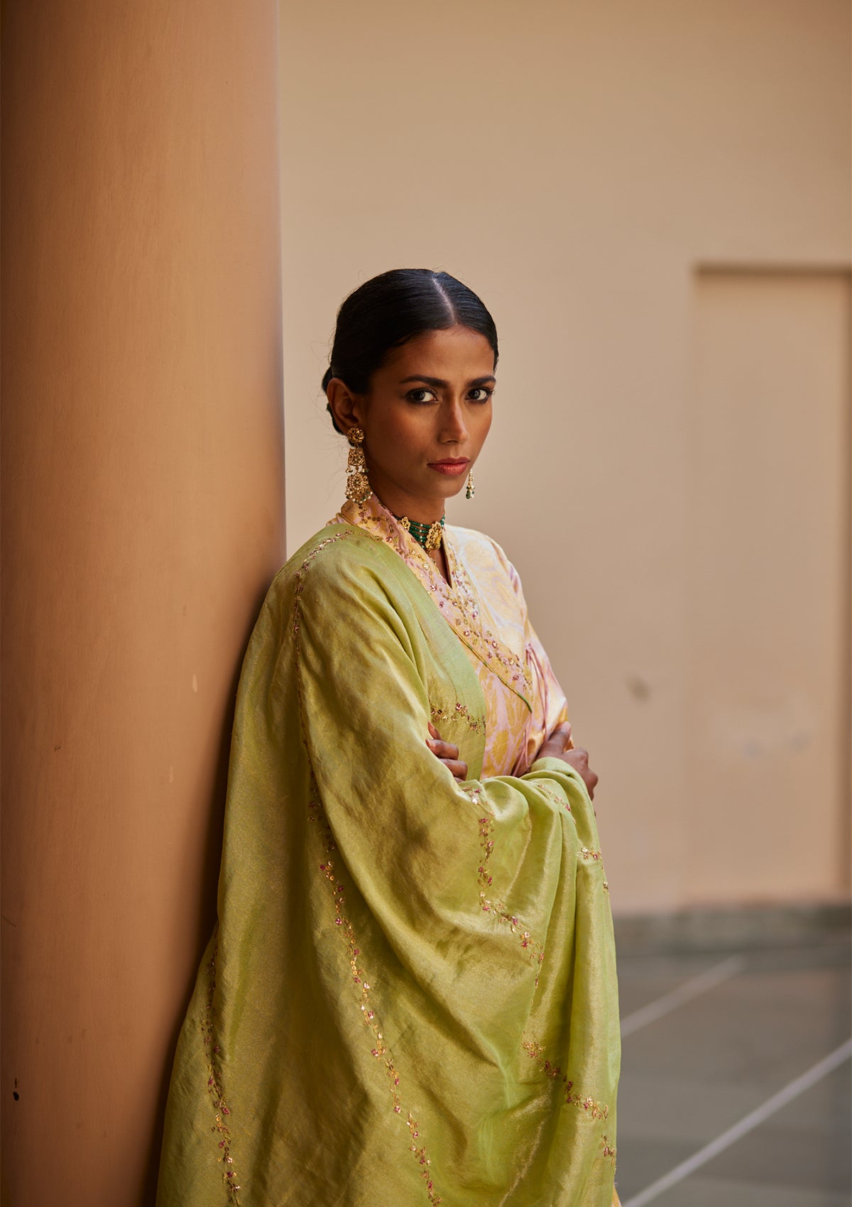 Gul Brocade Kurta