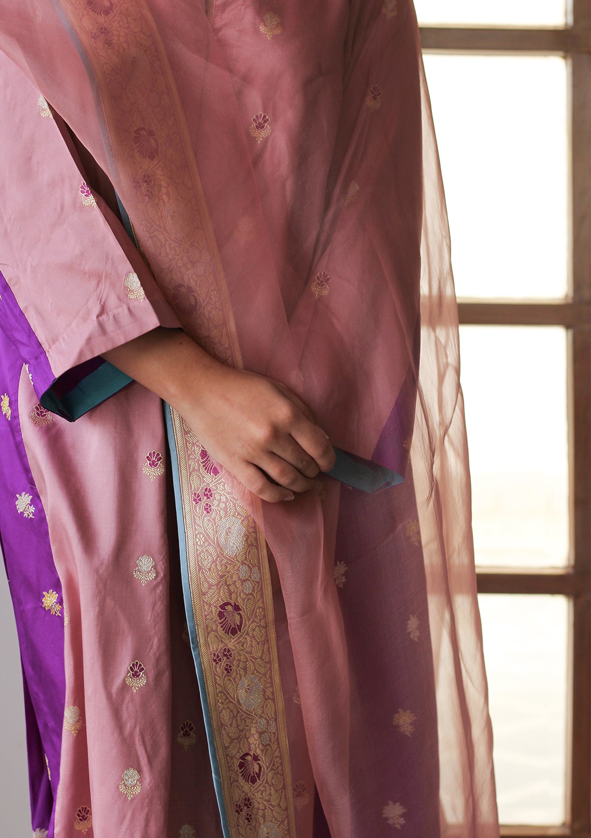 Gulaab Baingani Kurta