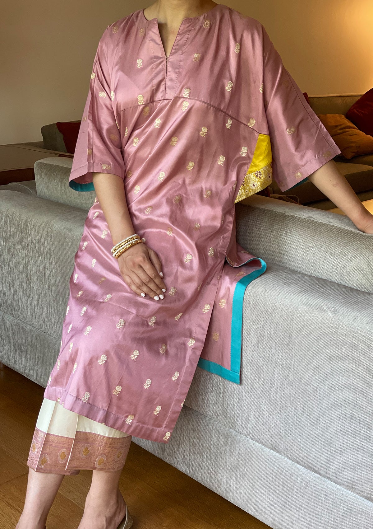 Gulaab Panel Kurta