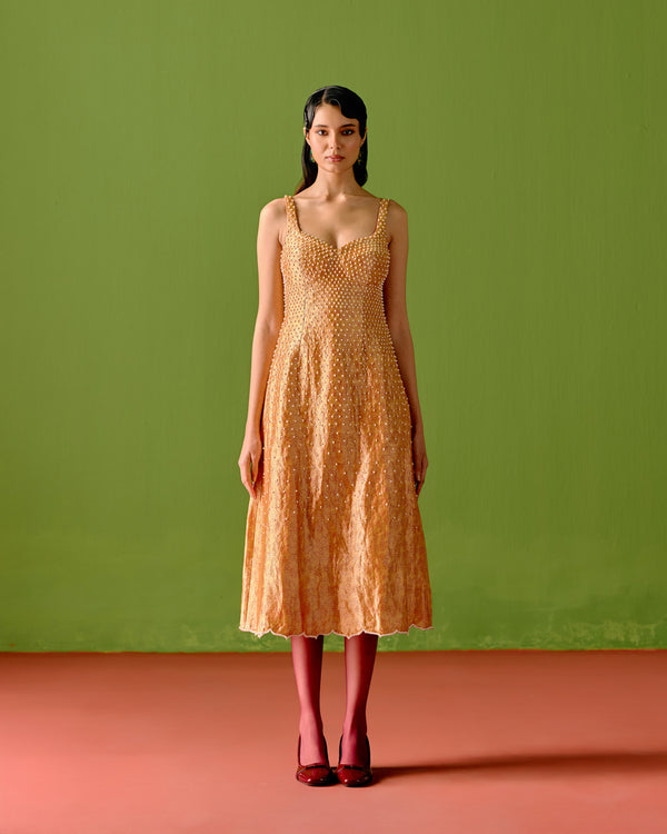 Tara Guilded Corset Dress