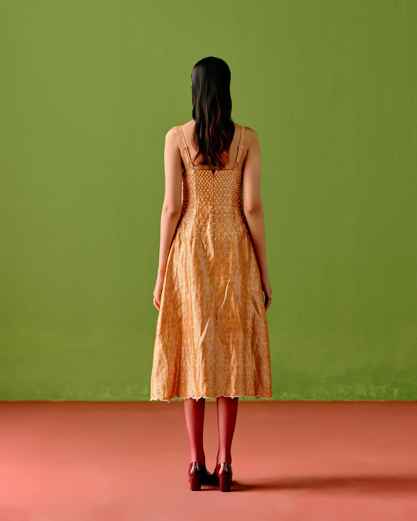 Tara Guilded Corset Dress