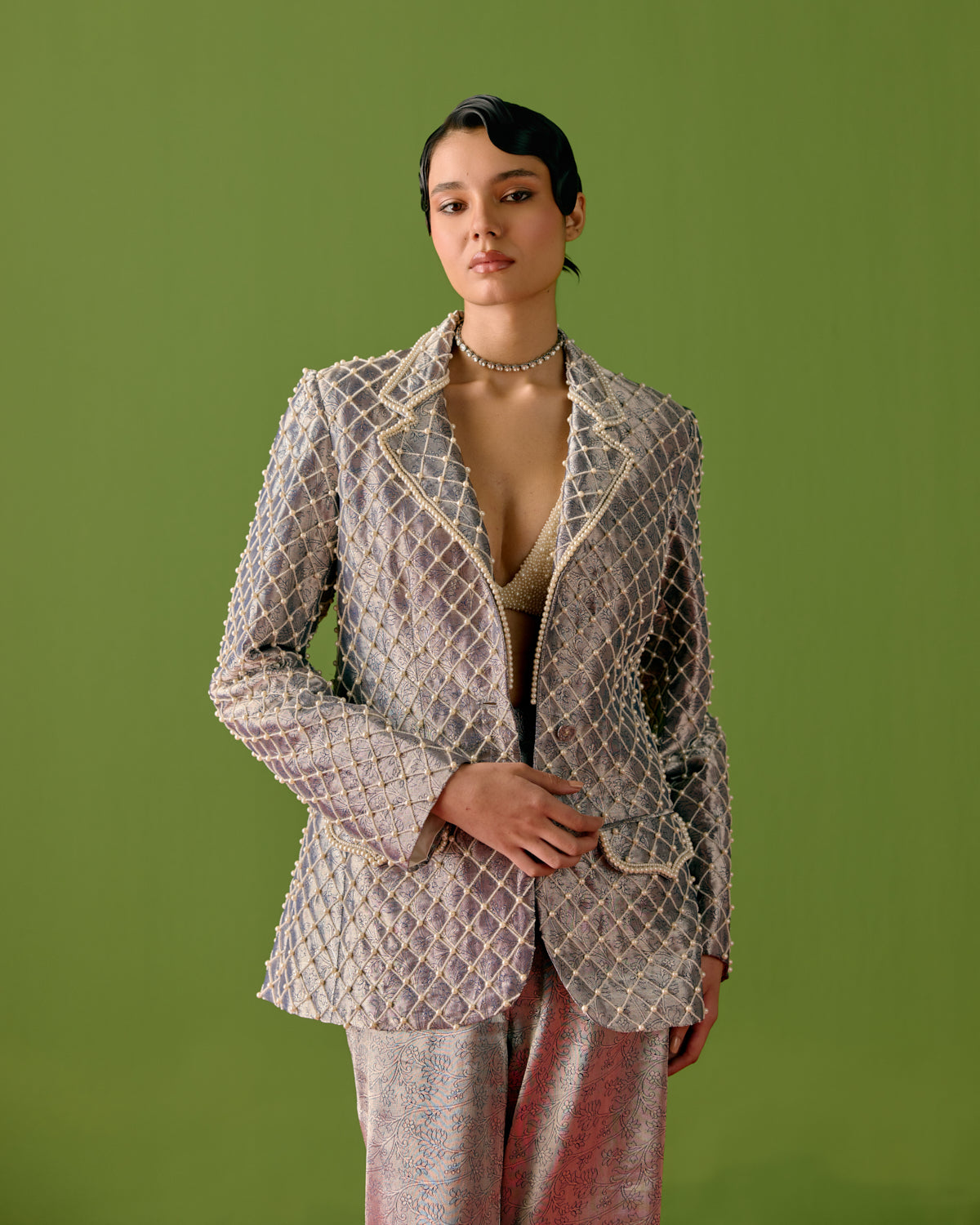 The Deco Sapphire Jacket