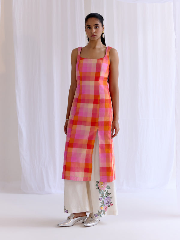 Madame Rangbahaar Kurta with Gulnaar Pants