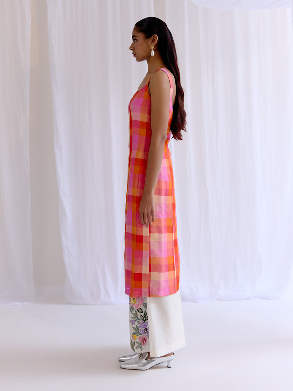 Madame Rangbahaar Kurta with Gulnaar Pants