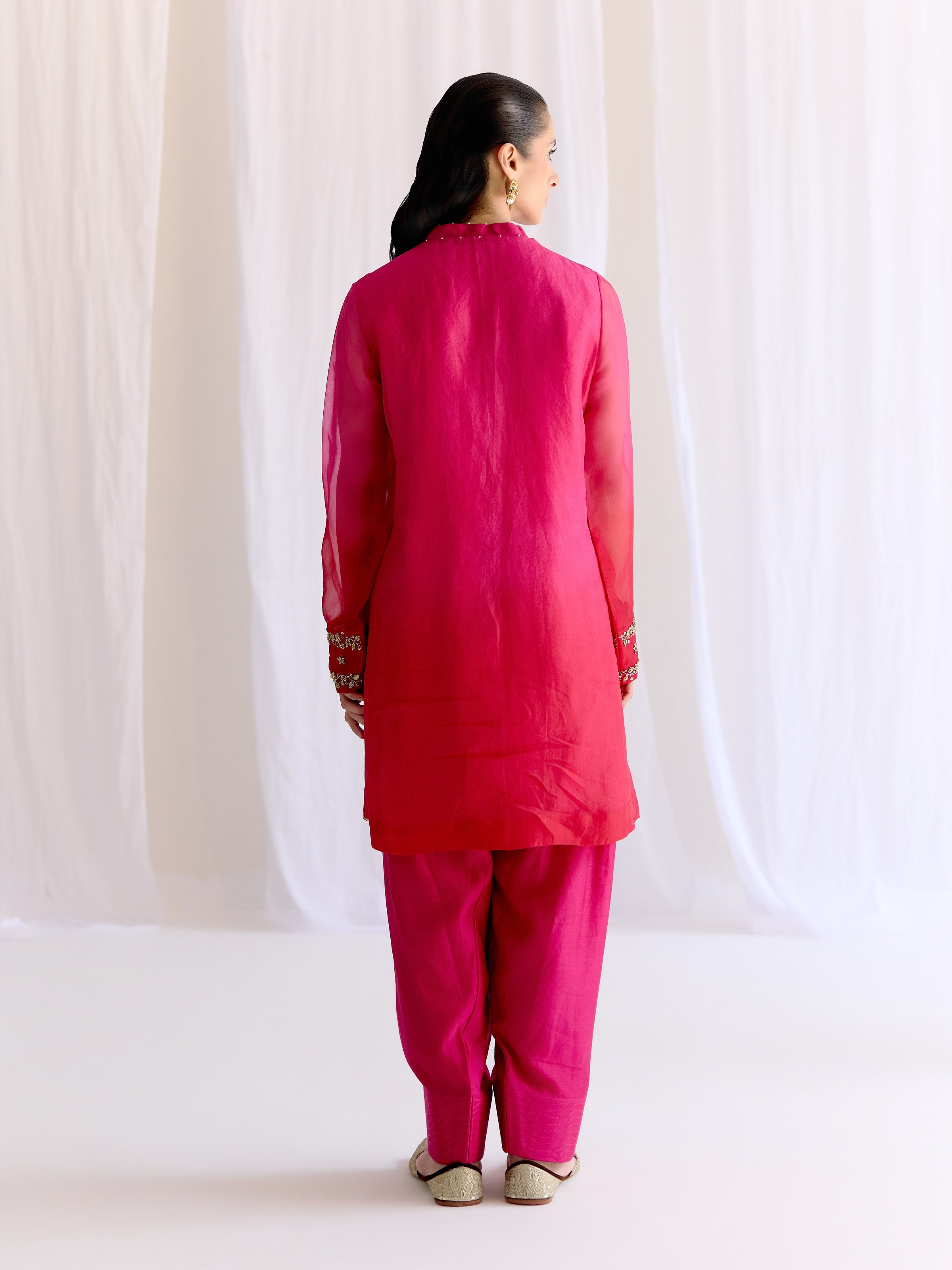 Gulab Rang Kurta Set