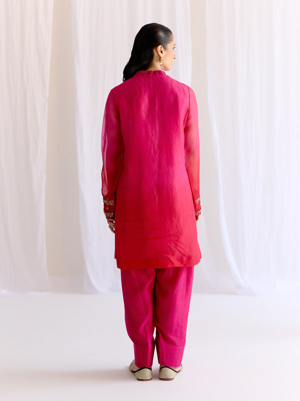 Gulab Rang Kurta Set