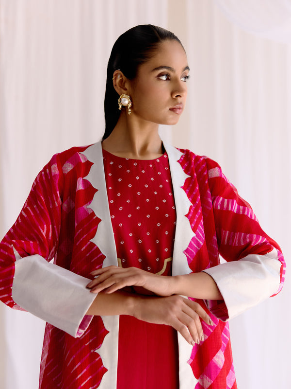 Rangmahal Leheriya Jacket