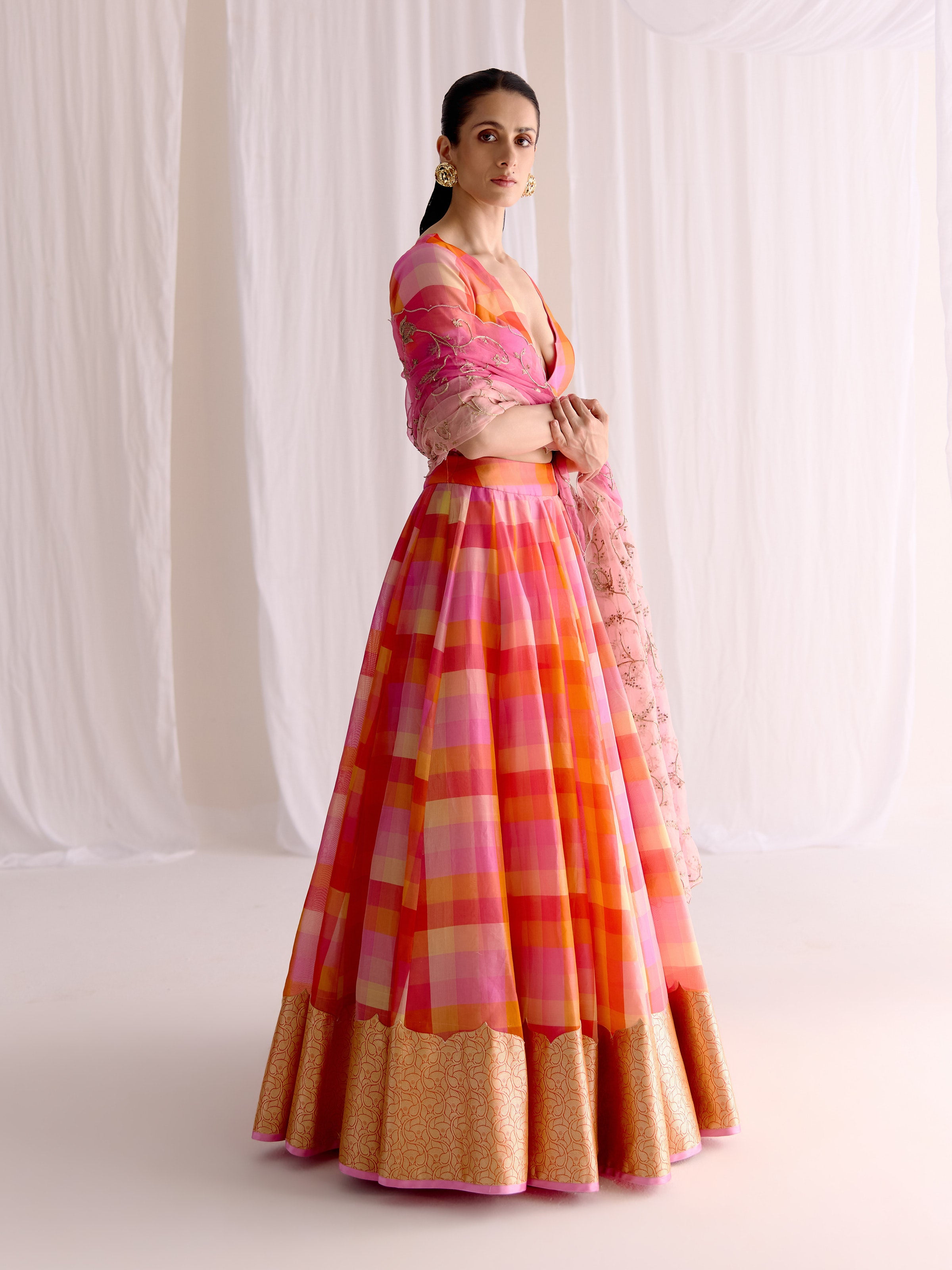 Gulmeher Pachranga Lehenga Set