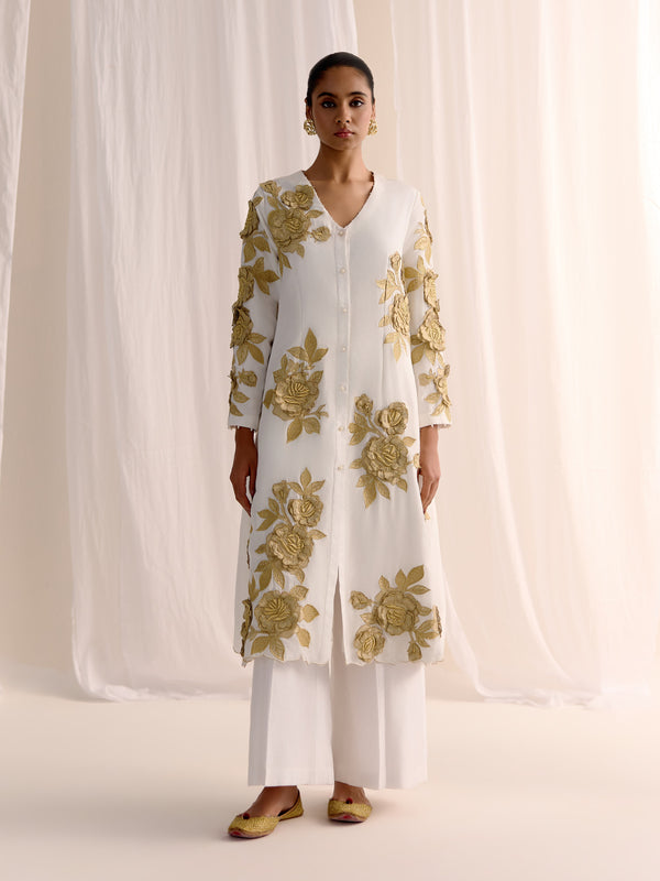 Noor Gulaab Kurta Set