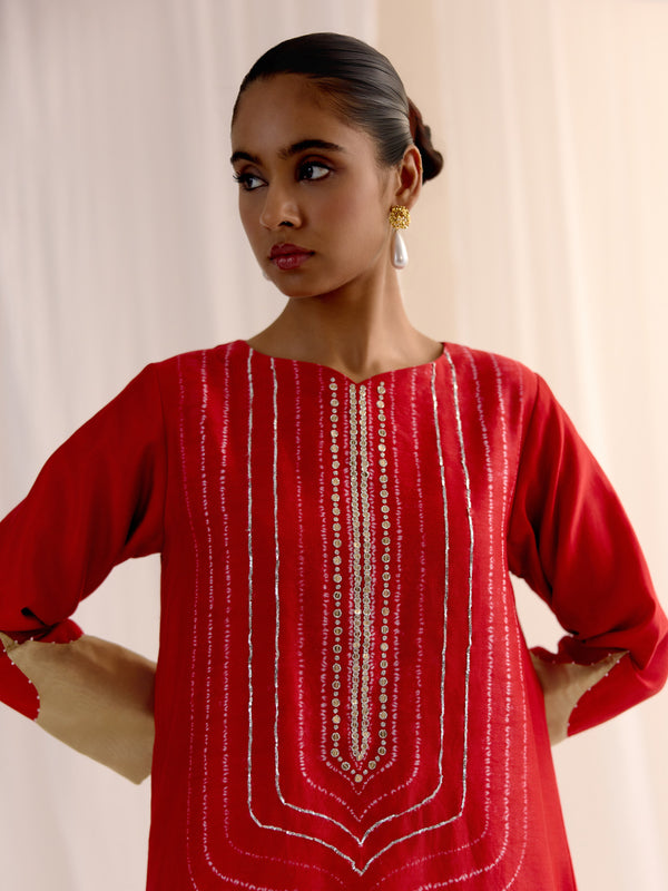 Rang-e-Surkh Kurta Set