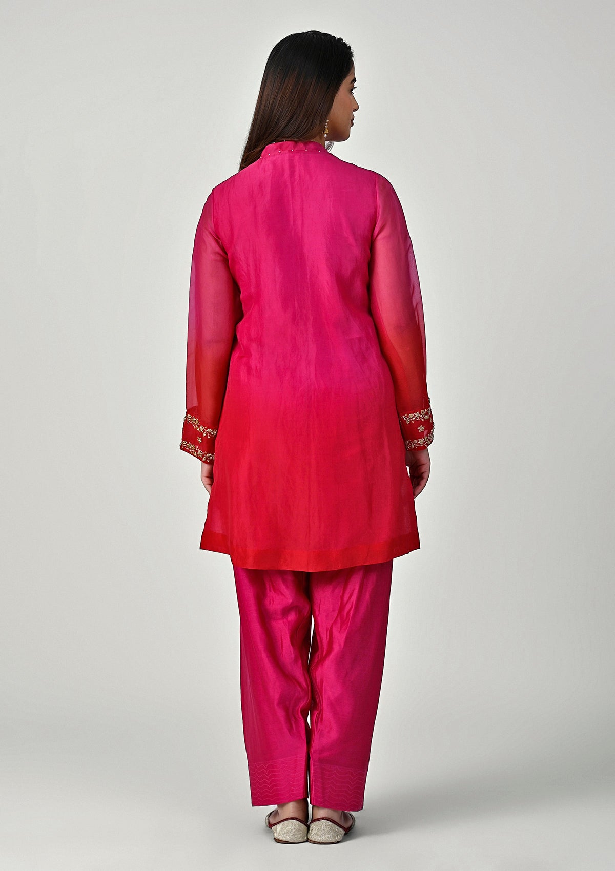 Gulab Rang Kurta Set