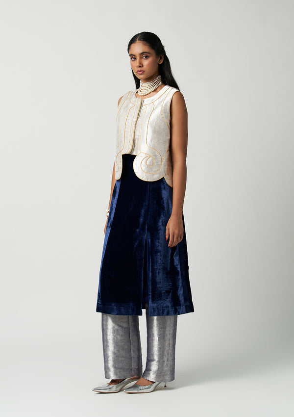 Art Deco Chaand Kimkhwaab Jacket