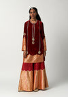 Ruby Amara Velvet Kurta