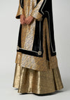 Surma Bahaar Velvet Kurta with Sharara
