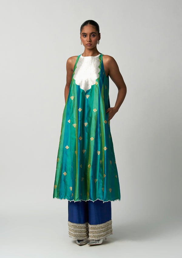Sapphire Shahi Ohfab Kurta