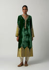 Panna Velvet Kurta Set