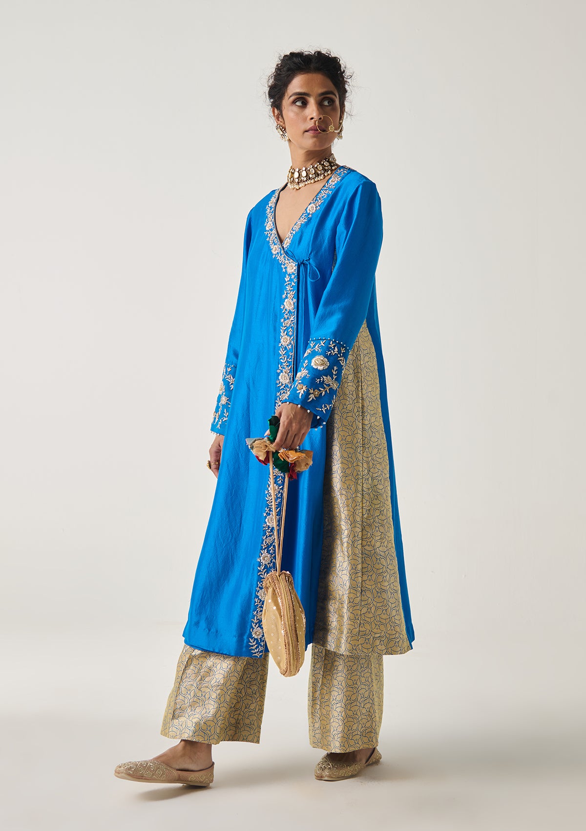 Falak Neelambari Kurta