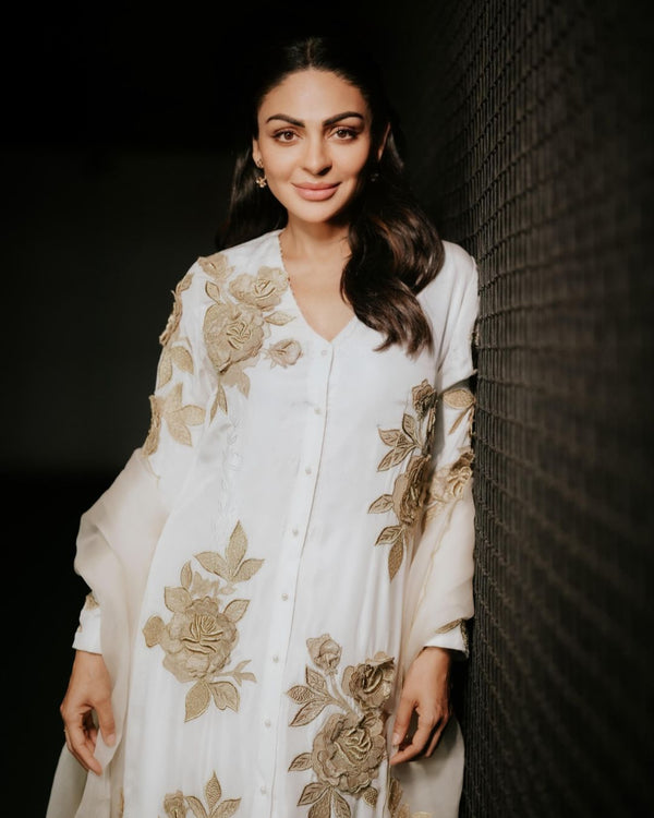 Noor Gulaab Kurta Set