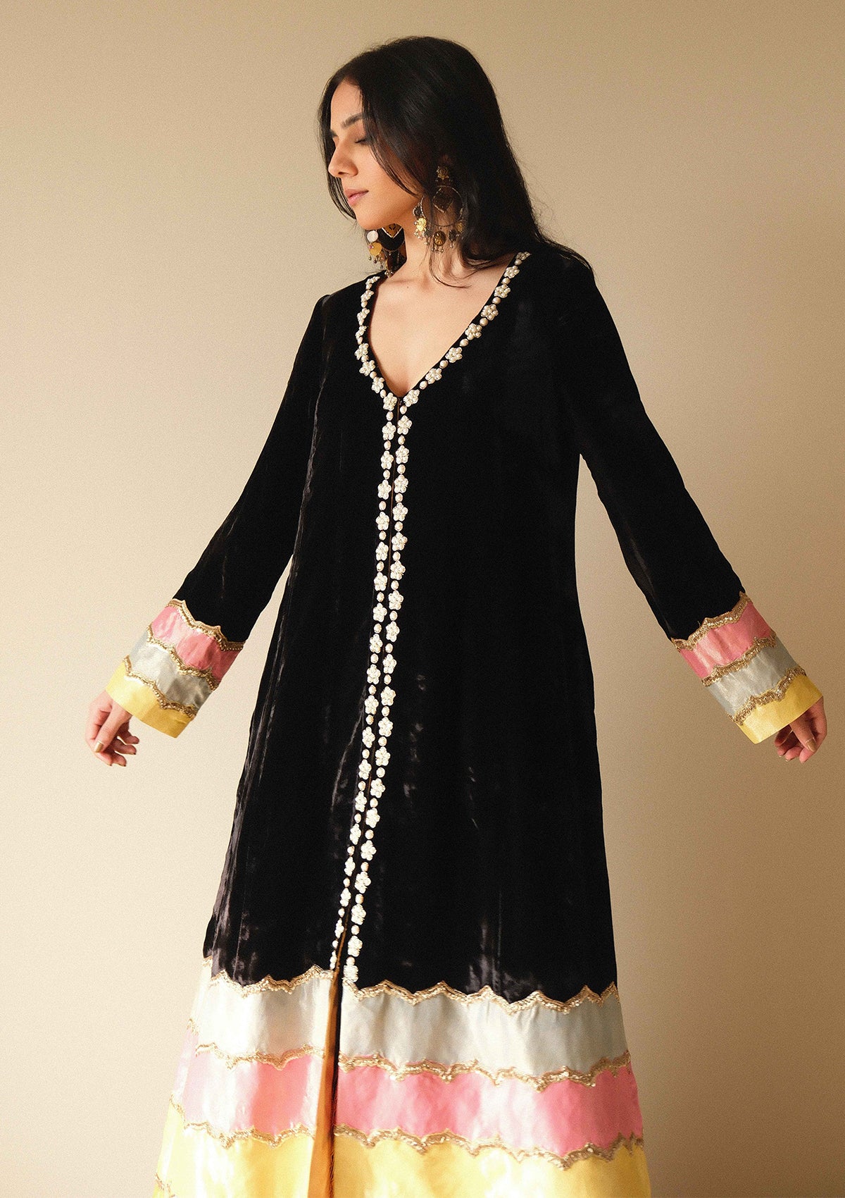 Kohinoor Surma Velvet Kurta