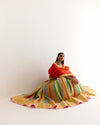 Maharahi Pachranga Tissue Lehenga