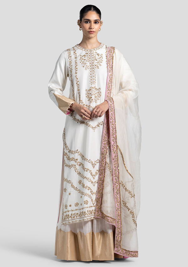 Gulabi Sheer Odhni