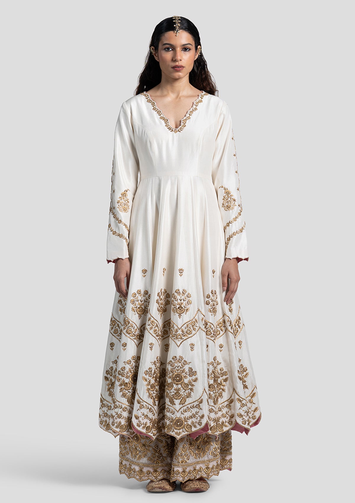 Noorani Anarkali Kurta Set