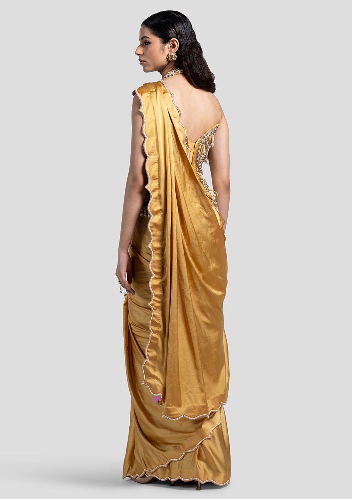 Meherjaan Corset with Saree