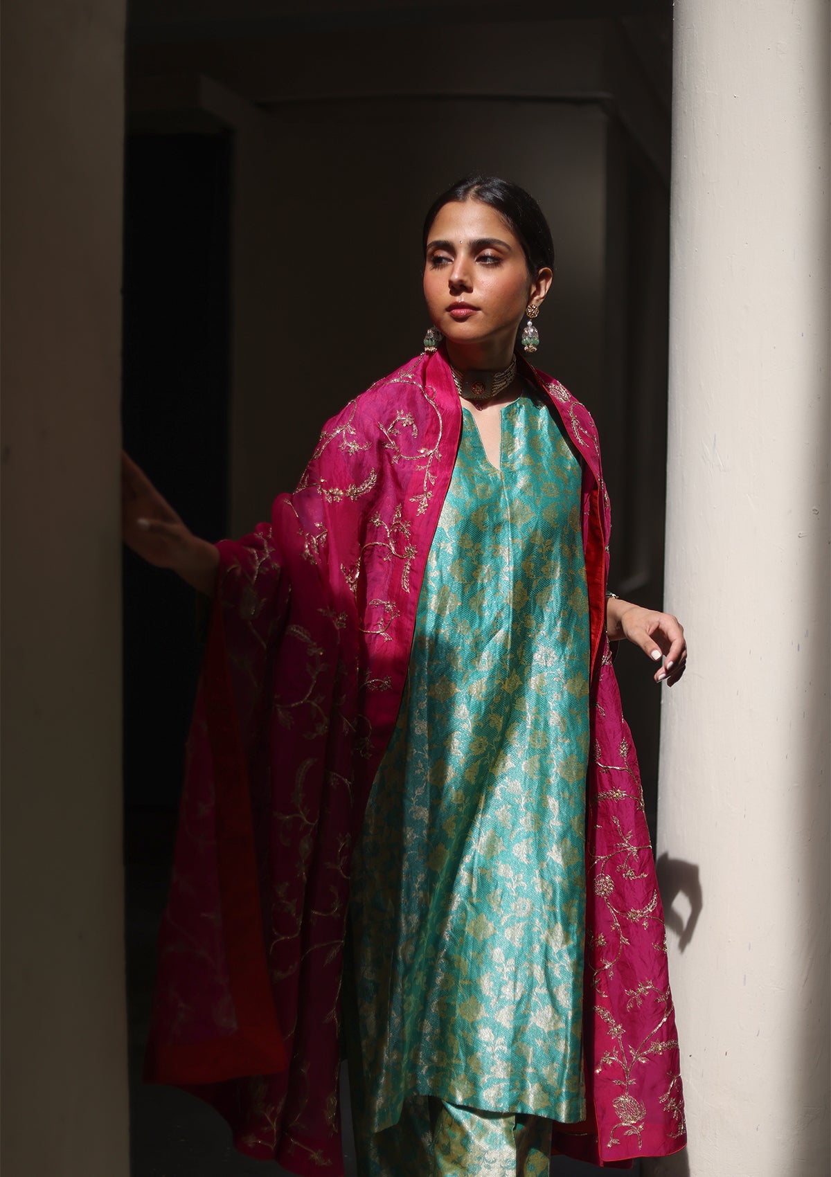 Panna Baagh Kurta Pant Set