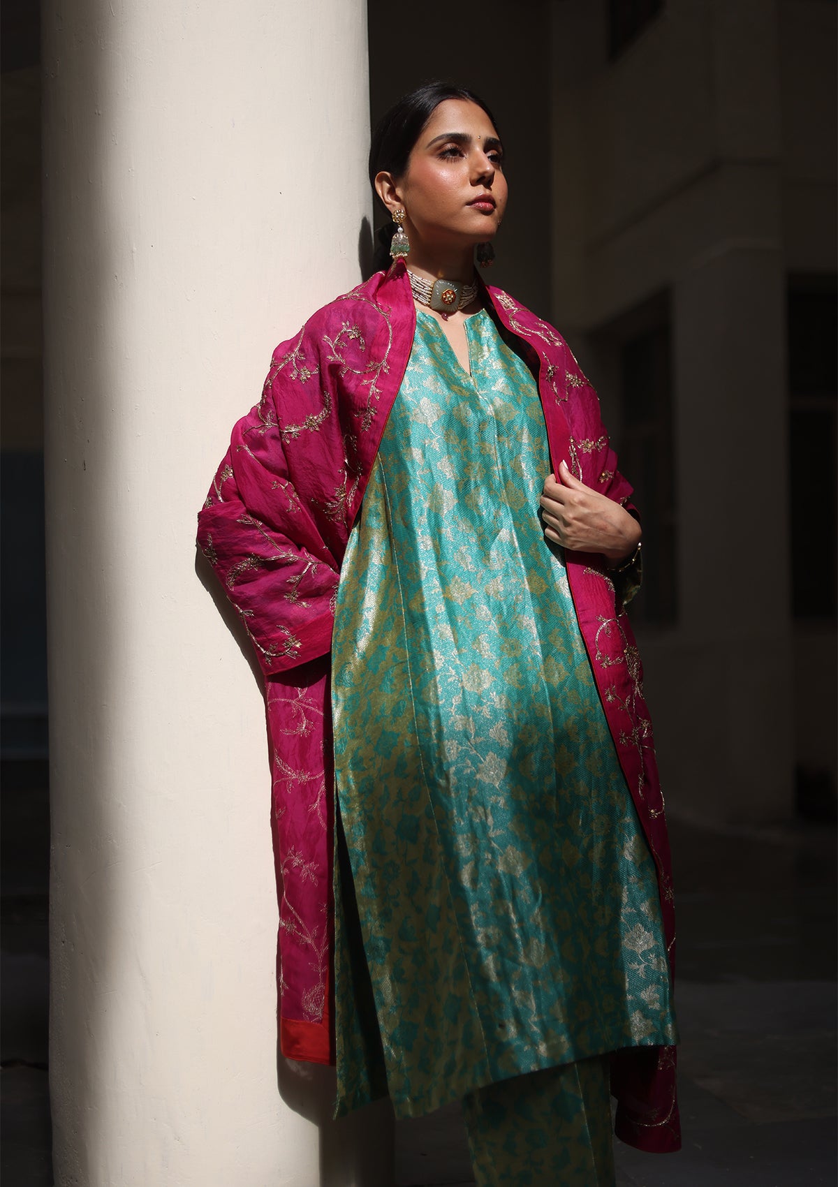 Panna Baagh Kurta Pant Set