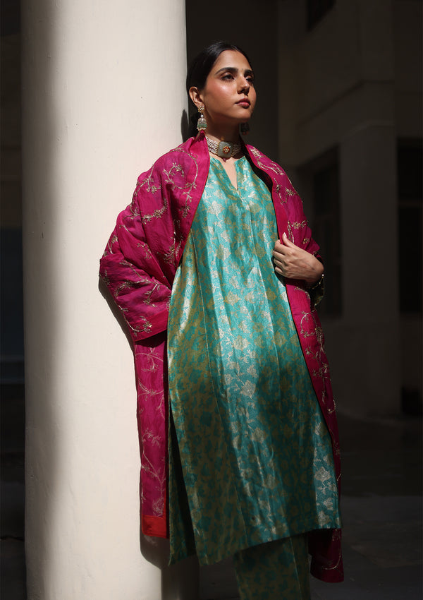 Panna Baagh Kurta Pant Set