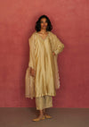 Kanari Topaz Silk Kurta