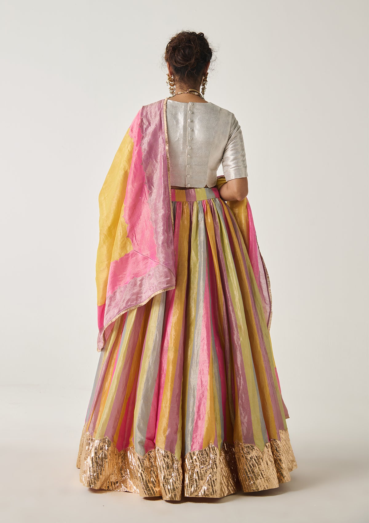 Rangeela Pachranga Tissue Lehenga