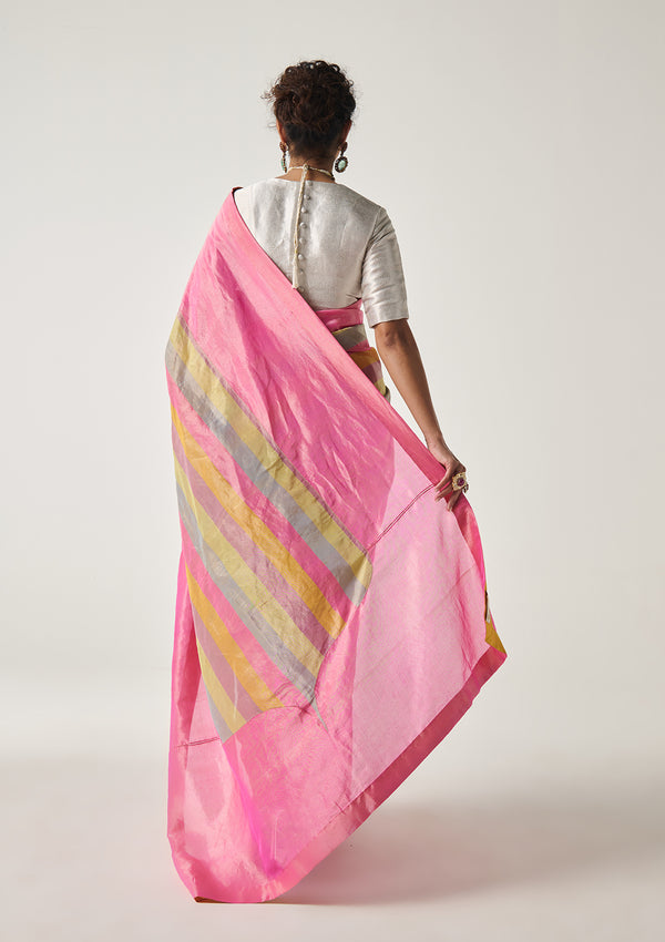 Rangeela Pachranga Tissue Saree