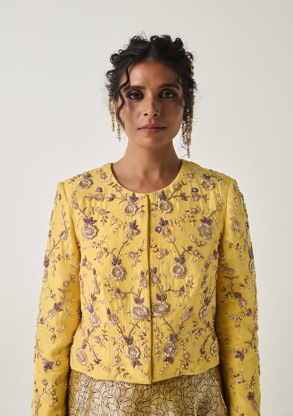 Rizwana Nargis Silk Jacket