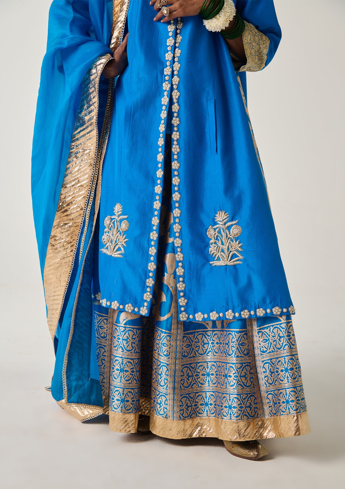 Rizwana Neelambari Silk Kurta