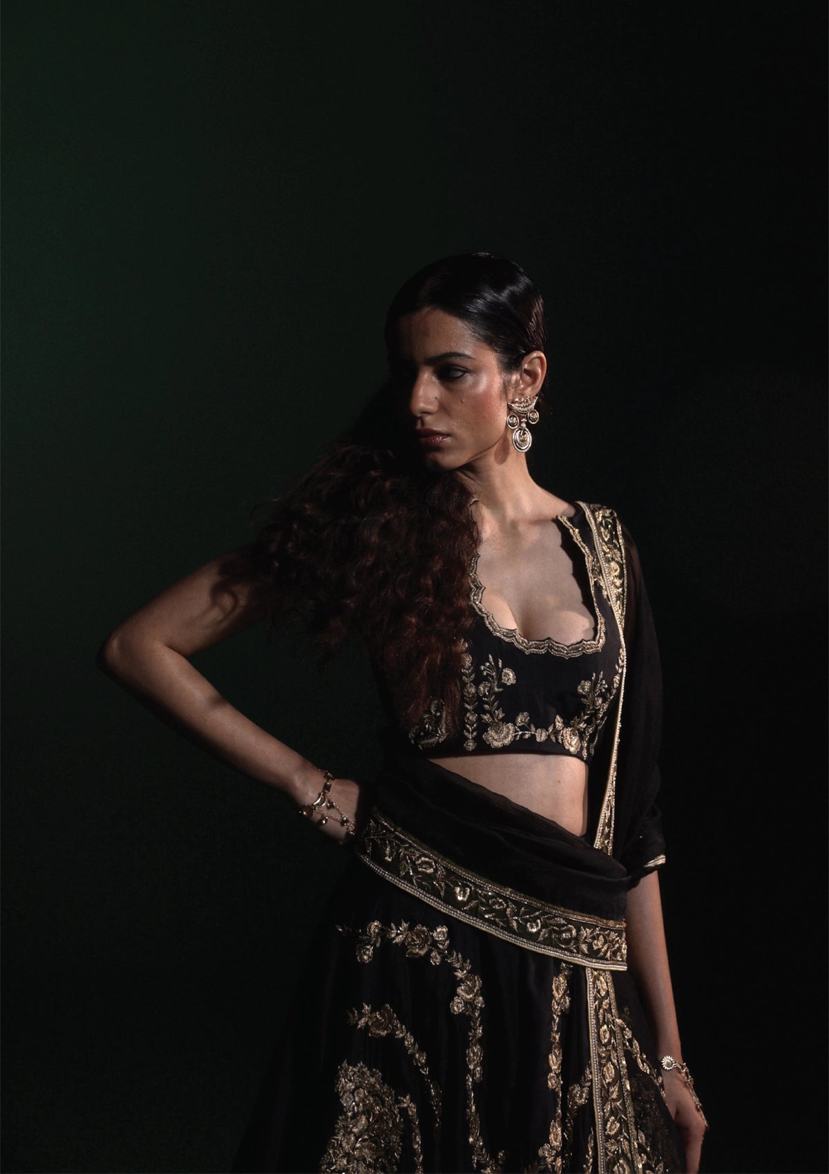Shab-e-Tila Lehenga Set