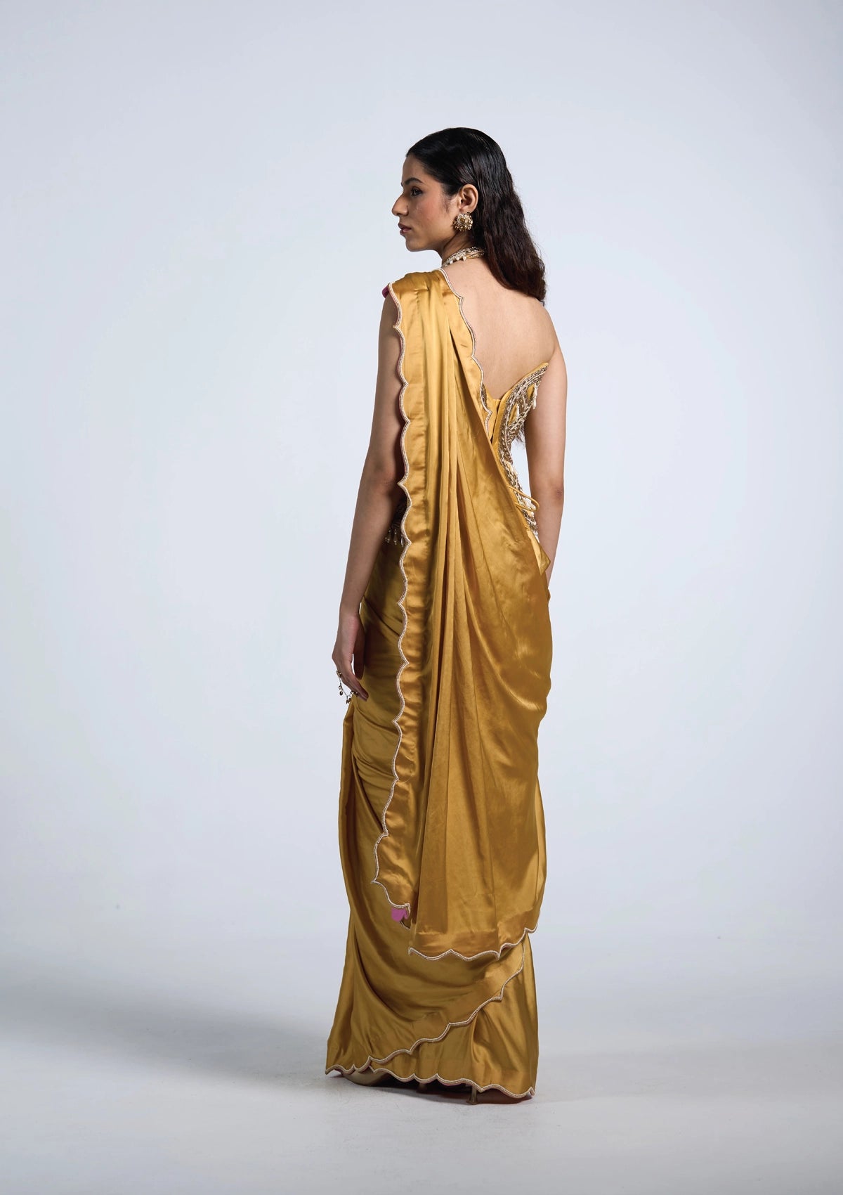 Meherjaan Corset with Saree