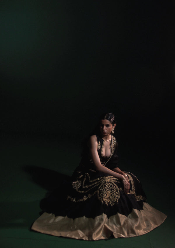 Shab-e-Tila Lehenga Set