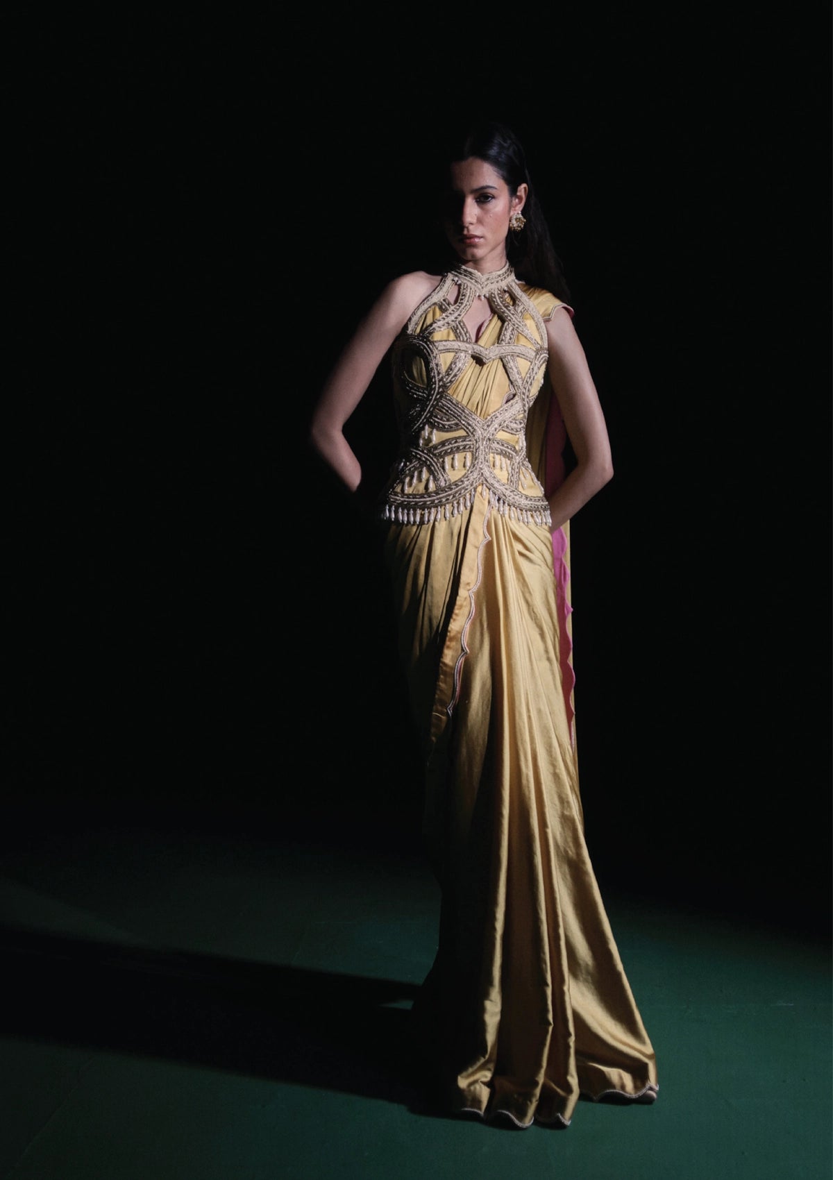 Meherjaan Corset with Saree