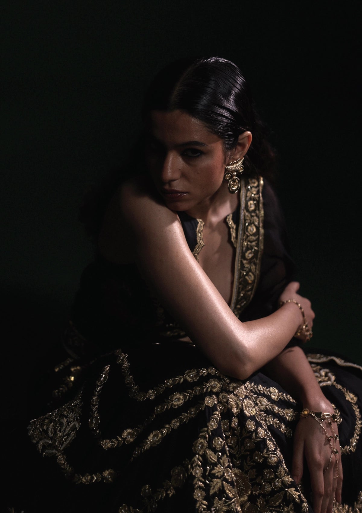 Shab-e-Tila Lehenga Set